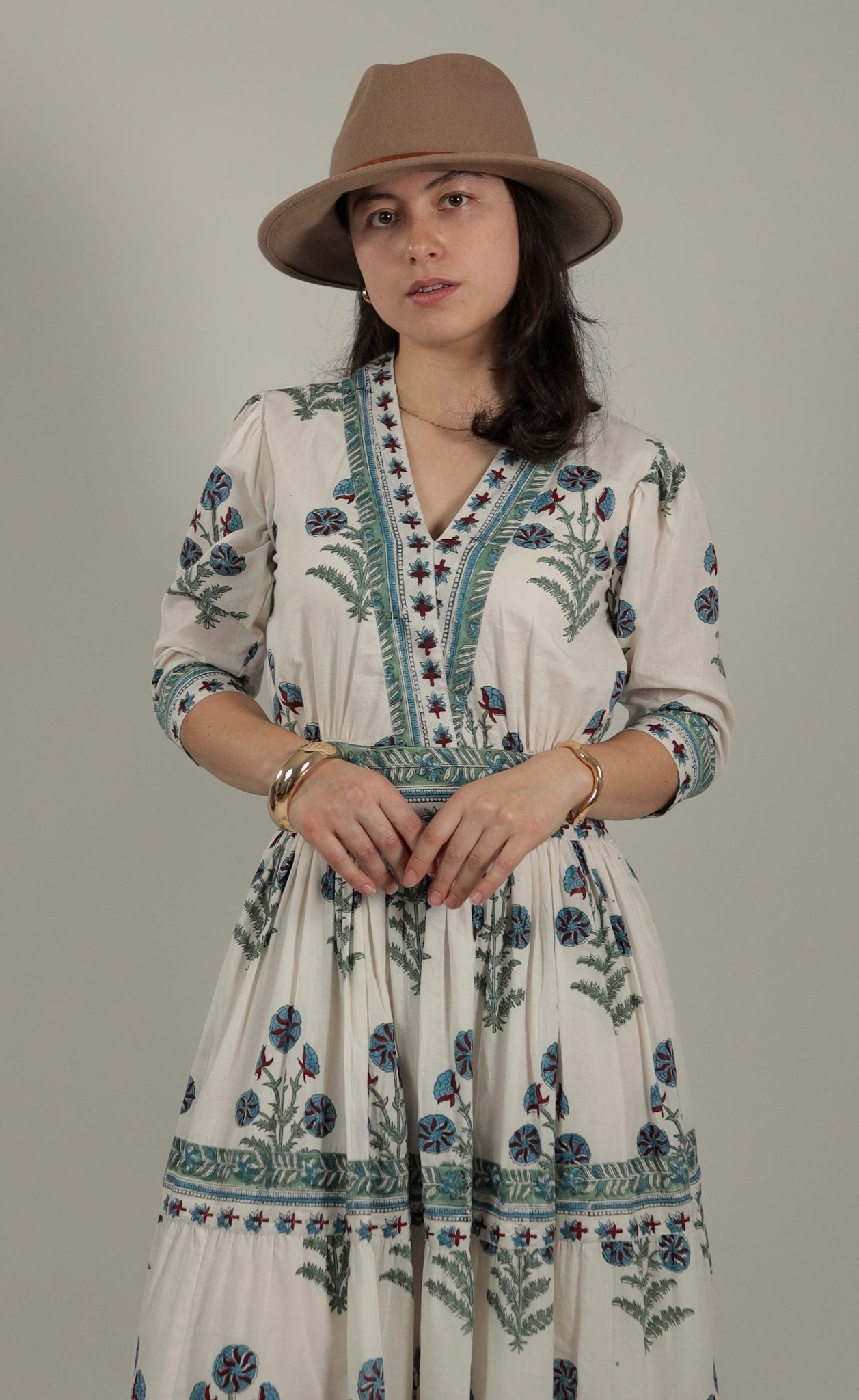 Feminine Elegant Modern Dress Amelia -Front- Tzipor