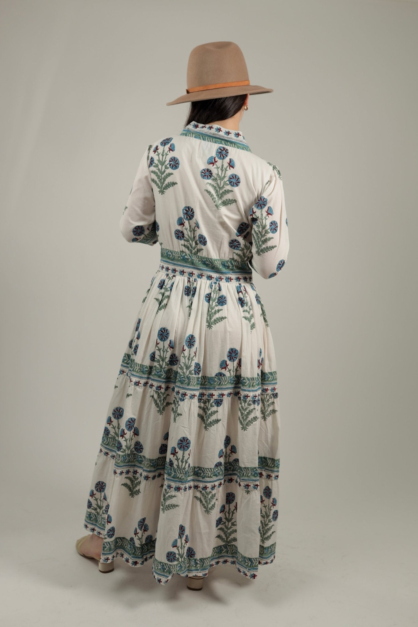 Feminine Elegant Modern Dress Amelia -Back- Tzipor